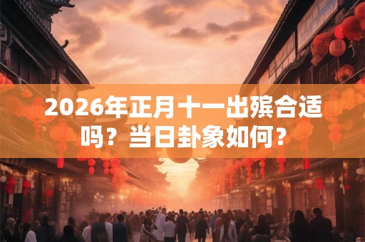 2026年正月十一出殡合适吗？当日卦象如何？