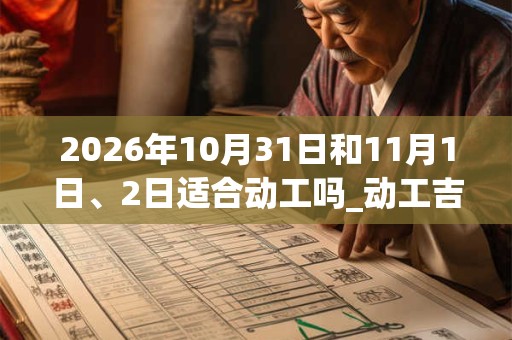 2026年10月31日和11月1日、2日适合动工吗_动工吉利吗
