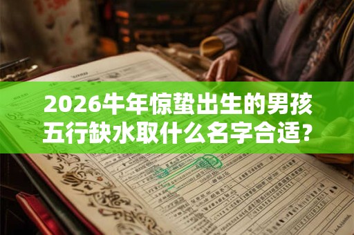 2026牛年惊蛰出生的男孩五行缺水取什么名字合适？