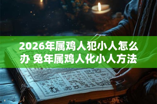 2026年属鸡人犯小人怎么办 兔年属鸡人化小人方法 2026年属鸡人犯小人怎么办 兔年属鸡人化小人方法