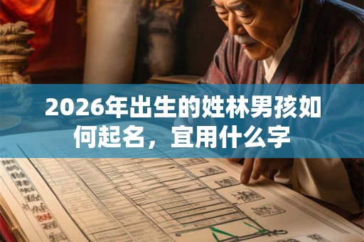 2026年出生的姓林男孩如何起名，宜用什么字
