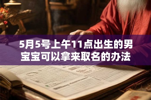 5月5号上午11点出生的男宝宝可以拿来取名的办法