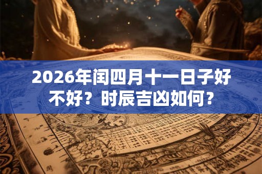 2026年闰四月十一日子好不好？时辰吉凶如何？
