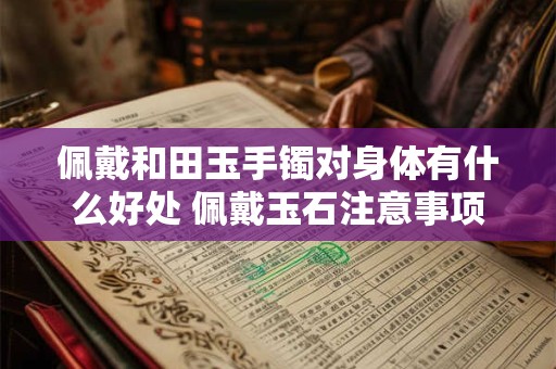 佩戴和田玉手镯对身体有什么好处 佩戴玉石注意事项