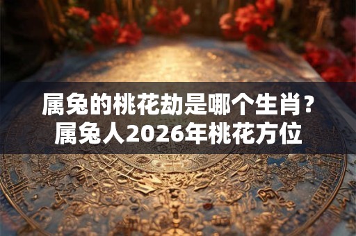 属兔的桃花劫是哪个生肖？属兔人2026年桃花方位