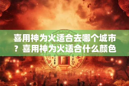 喜用神为火适合去哪个城市?喜用神为火适合什么颜色? 喜用神为火适合去哪个城市?喜用神为火适合什么颜色?