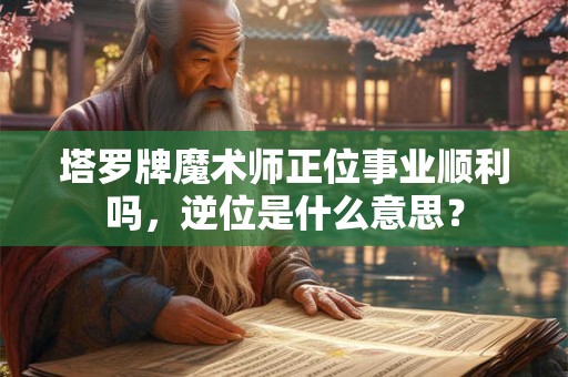 塔罗牌魔术师正位事业顺利吗，逆位是什么意思？