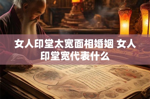 女人印堂太宽面相婚姻 女人印堂宽代表什么 女人印堂太宽面相婚姻 女人印堂宽代表什么