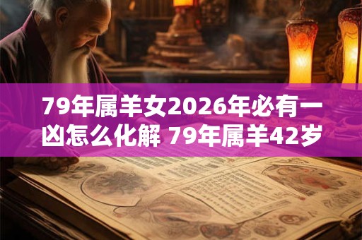 79年属羊女2026年必有一凶怎么化解 79年属羊42岁有个劫女
