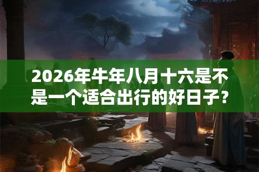 2026年牛年八月十六是不是一个适合出行的好日子？