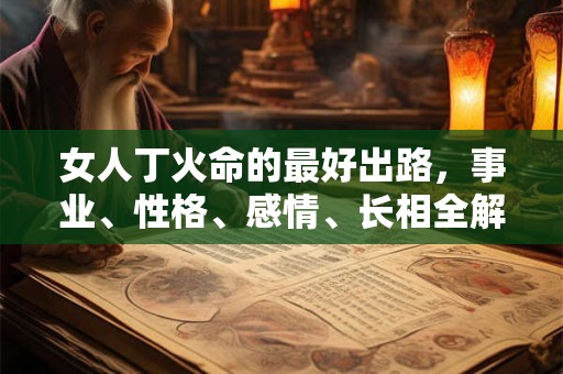 女人丁火命的最好出路,事业、性格、感情、长相全解析! 女人丁火命的最好出路,事业、性格、感情、长相全解析!