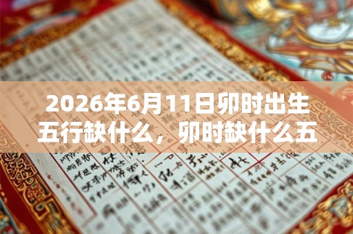 2026年6月11日卯时出生五行缺什么,卯时缺什么五行 2026年6月11日卯时出生五行缺什么,卯时缺什么五行