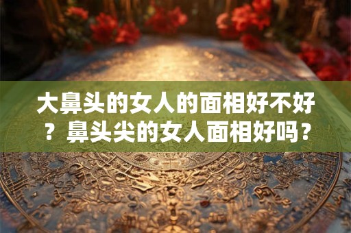 大鼻头的女人的面相好不好？鼻头尖的女人面相好吗？