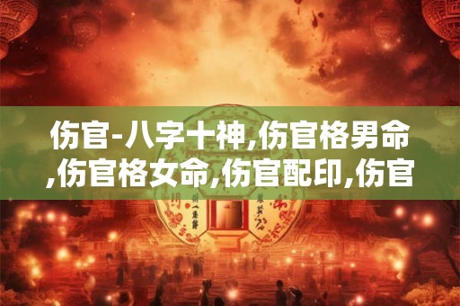 伤官-八字十神,伤官格男命,伤官格女命,伤官配印,伤官见官