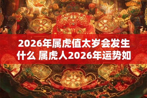 2026年属虎值太岁会发生什么 属虎人2026年运势如何 2026年属虎值太岁会发生什么 属虎人2026年运势如何