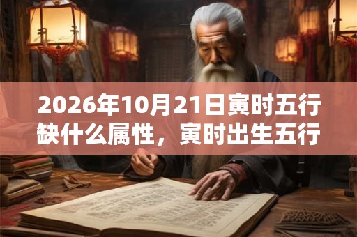 2026年10月21日寅时五行缺什么属性，寅时出生五行缺什么