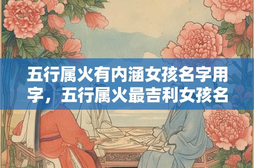 五行属火有内涵女孩名字用字，五行属火最吉利女孩名字推荐