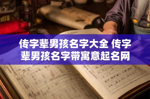 传字辈男孩名字大全 传字辈男孩名字带寓意起名网 传字辈男孩名字大全 传字辈男孩名字带寓意起名网