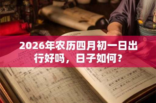 2026年农历四月初一日出行好吗，日子如何？