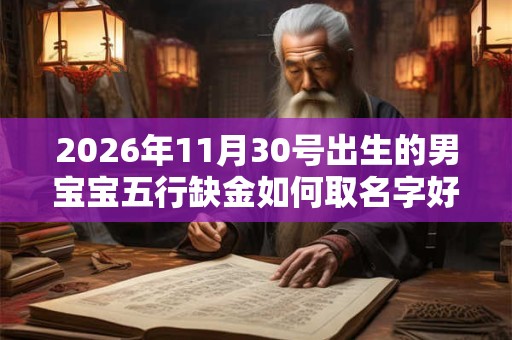 2026年11月30号出生的男宝宝五行缺金如何取名字好 2026年11月30号出生的男宝宝五行缺金如何取名字好