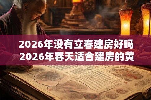 2026年没有立春建房好吗 2026年春天适合建房的黄道吉日