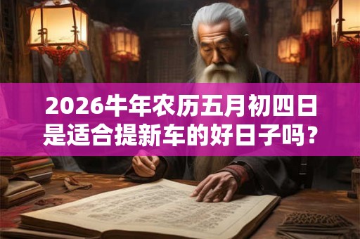 2026牛年农历五月初四日是适合提新车的好日子吗？