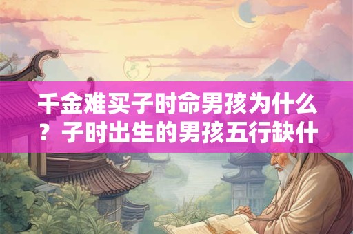 千金难买子时命男孩为什么？子时出生的男孩五行缺什么？