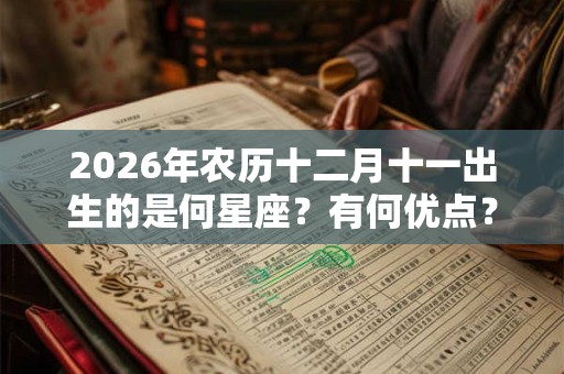 2026年农历十二月十一出生的是何星座?有何优点? 2026年农历十二月十一出生的是何星座?有何优点?