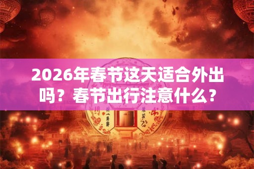 2026年春节这天适合外出吗？春节出行注意什么？