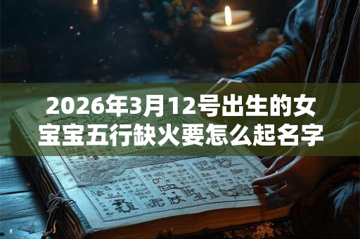 2026年3月12号出生的女宝宝五行缺火要怎么起名字