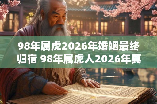 98年属虎2026年婚姻最终归宿 98年属虎人2026年真爱是谁