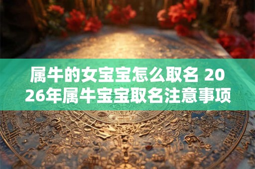 属牛的女宝宝怎么取名 2026年属牛宝宝取名注意事项
