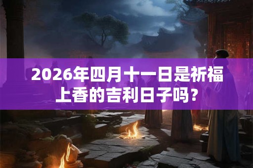 2026年四月十一日是祈福上香的吉利日子吗？