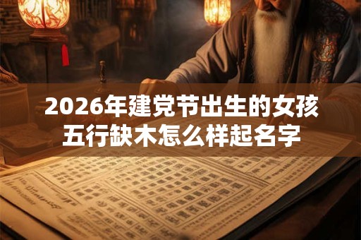 2026年建党节出生的女孩五行缺木怎么样起名字 2026年建党节出生的女孩五行缺木怎么样起名字