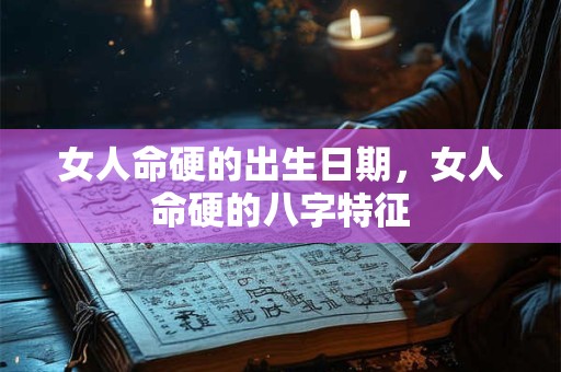 女人命硬的出生日期，女人命硬的八字特征