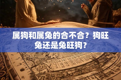 属狗和属兔的合不合?狗旺兔还是兔旺狗? 属狗和属兔的合不合?狗旺兔还是兔旺狗?