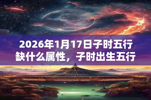 2026年1月17日子时五行缺什么属性，子时出生五行缺什么