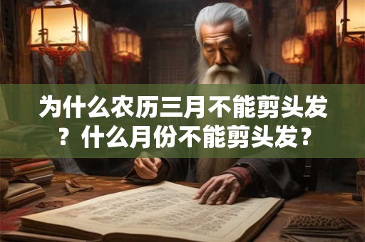 为什么农历三月不能剪头发？什么月份不能剪头发？