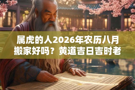 属虎的人2026年农历八月搬家好吗？黄道吉日吉时老黄历查询