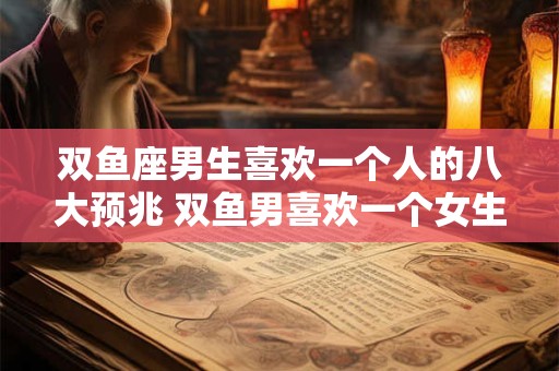 双鱼座男生喜欢一个人的八大预兆 双鱼男喜欢一个女生有哪些表现