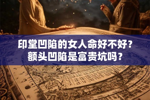 印堂凹陷的女人命好不好？额头凹陷是富贵坑吗？