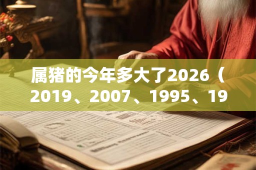 属猪的今年多大了2026（2019、2007、1995、1983、1971）
