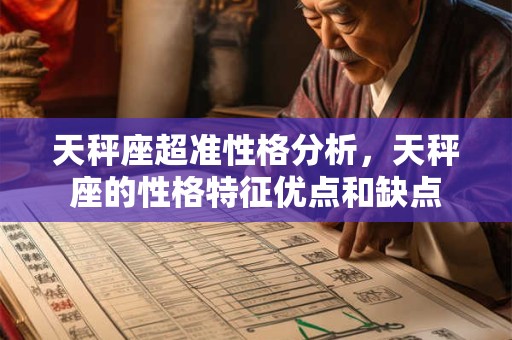 天秤座超准性格分析,天秤座的性格特征优点和缺点 天秤座超准性格分析,天秤座的性格特征优点和缺点