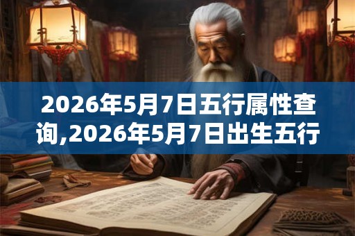 2026年5月7日五行属性查询,2026年5月7日出生五行属什么