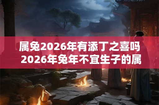 属兔2026年有添丁之喜吗 2026年兔年不宜生子的属相父母