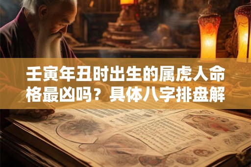 壬寅年丑时出生的属虎人命格最凶吗?具体八字排盘解析 壬寅年丑时出生的属虎人命格最凶吗?具体八字排盘解析