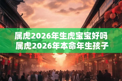 属虎2026年生虎宝宝好吗 属虎2026年本命年生孩子有什么影响 属虎2026年生虎宝宝好吗 属虎2026年本命年生孩子有什么影响