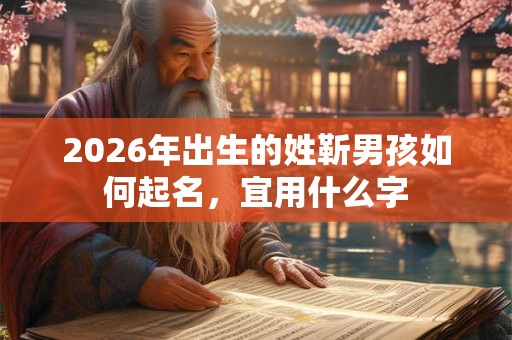 2026年出生的姓靳男孩如何起名，宜用什么字