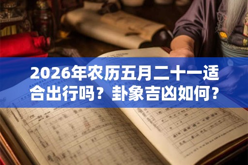 2026年农历五月二十一适合出行吗?卦象吉凶如何? 2026年农历五月二十一适合出行吗?卦象吉凶如何?