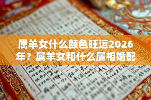 属羊女什么颜色旺运2026年？属羊女和什么属相婚配吉利